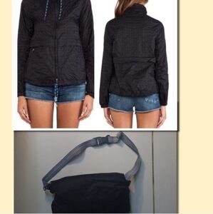 Free People Parachute  Packable Jacket bag xs